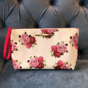 Betsey Johnson Floral Cosmetic Bag
